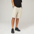Men's Gym Cotton blend long shorts regular fit 520-Beige