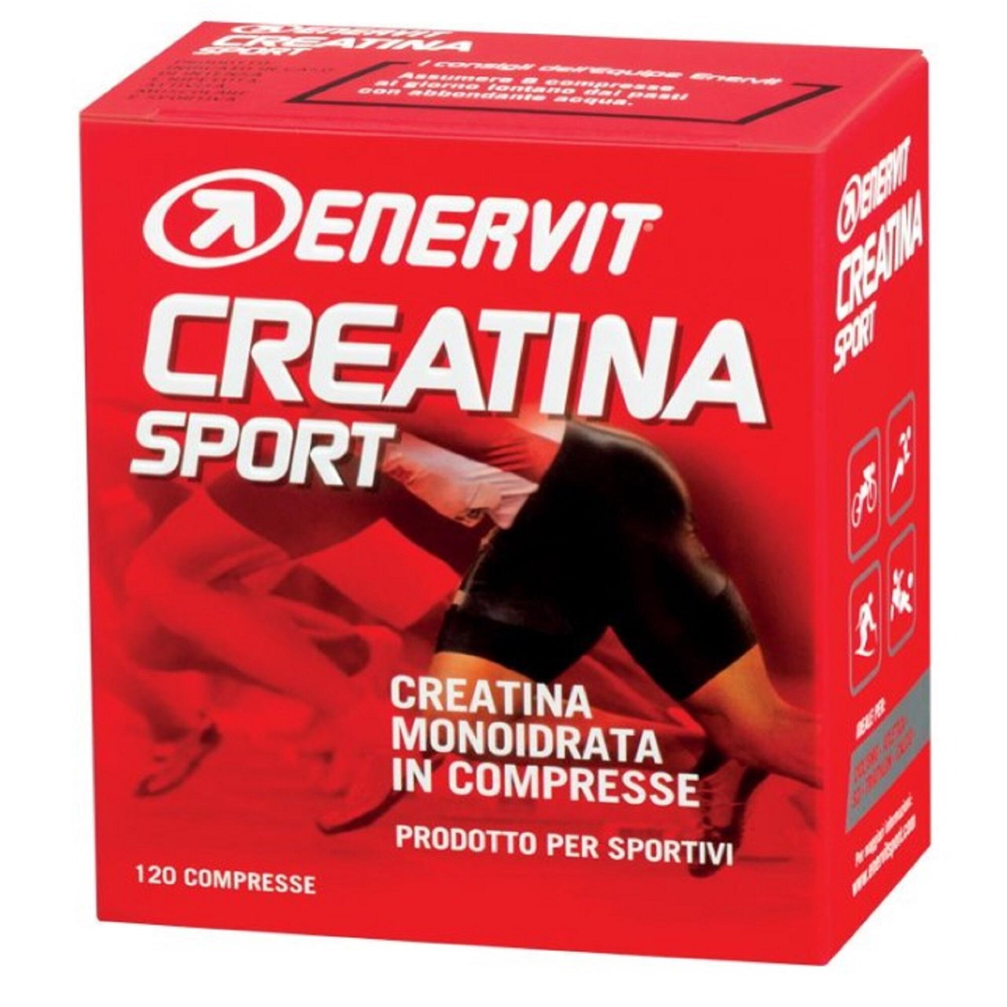 Decathlon | Creatina Enervit monoidrata in compresse Creatina Sport 120 compresse |  Enervit