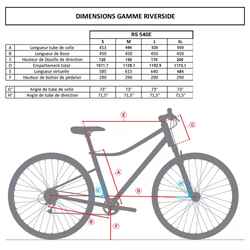 Electric Hybrid Bike Riverside 500 E - Grey