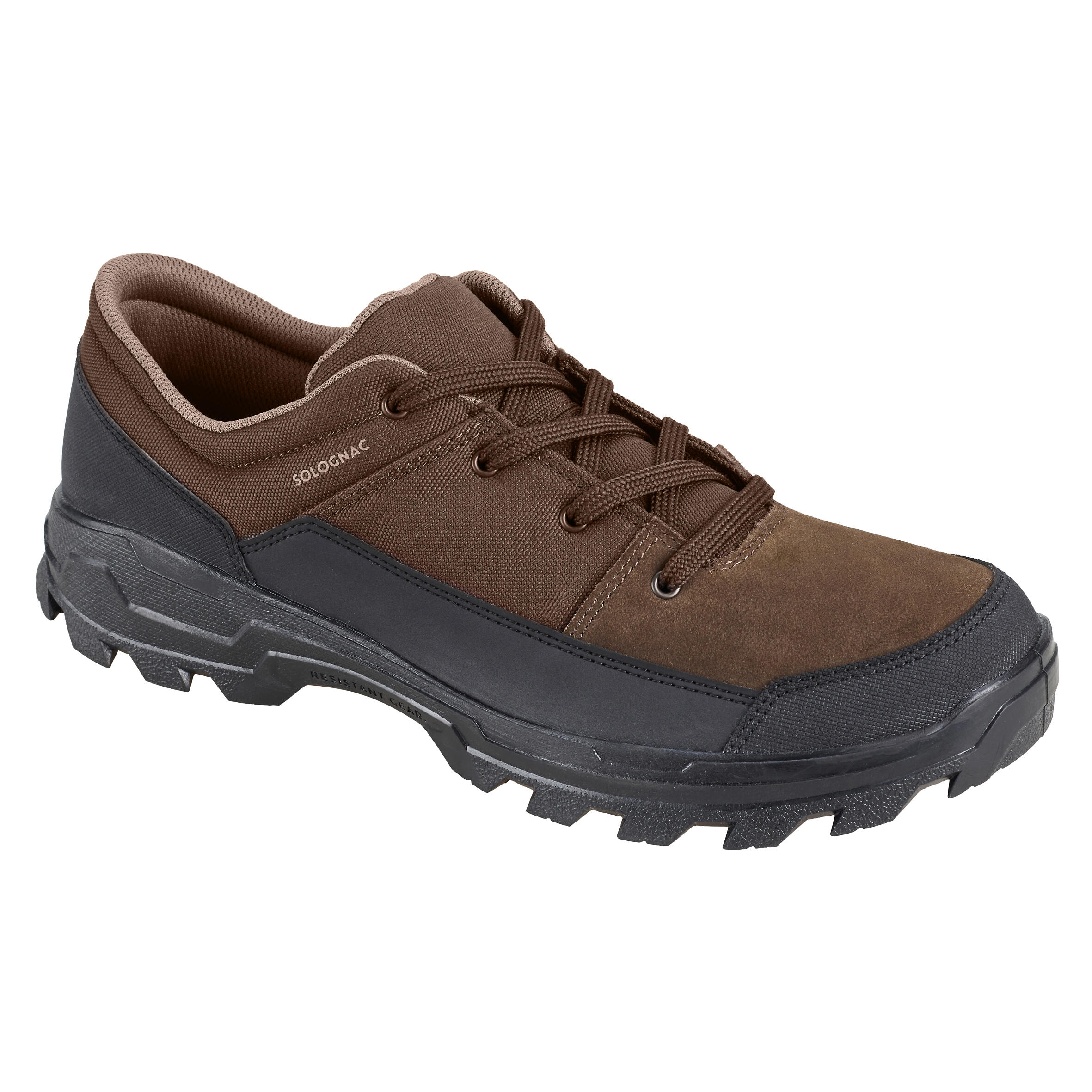 Botas Caza Solognac Crosshunt 100 Adulto Marrón Caña Baja SOLOGNAC |  Decathlon