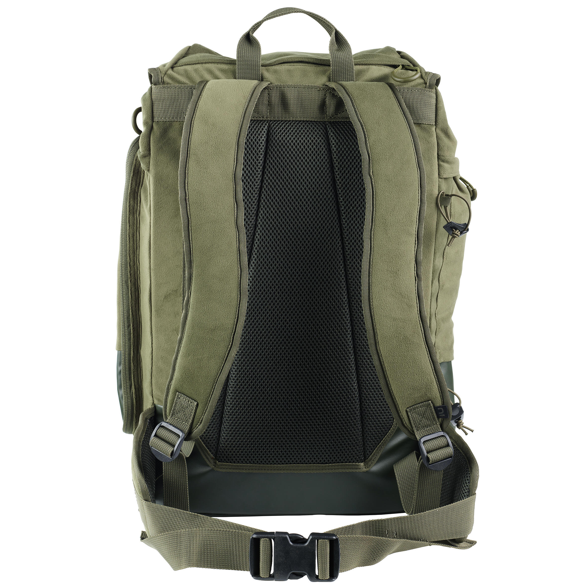 Mochila Caza Solognac 35L Tejido Silencioso Perlante Verde 4/7