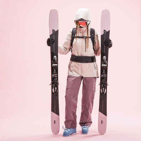 WOMEN’S SKI JACKET FR 500 - PINK