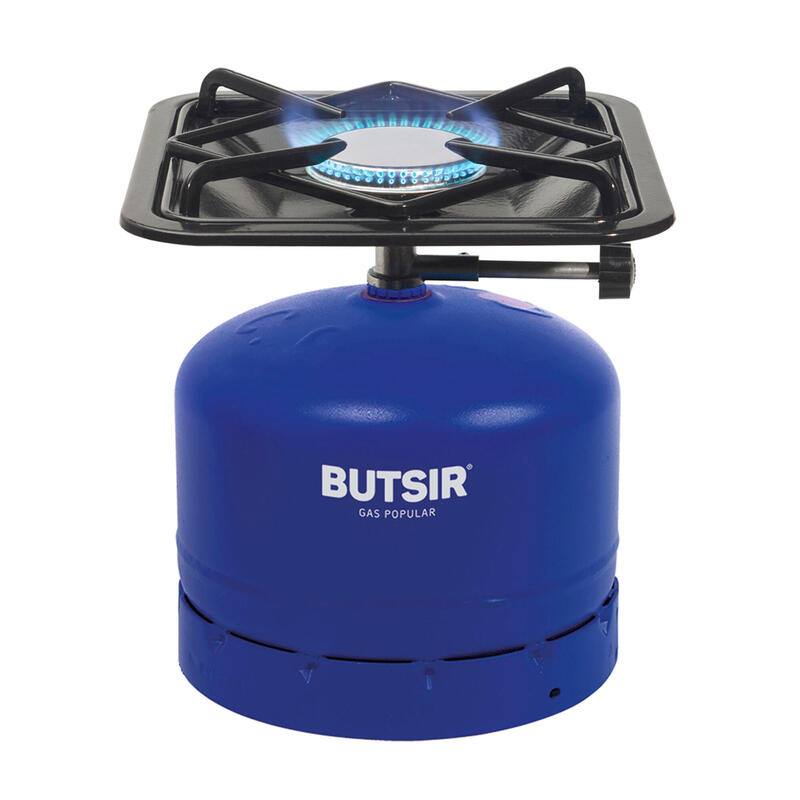 Hornillo de gas 3300W Butsir Pop Classic negro