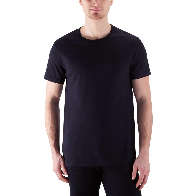 Men's 100% Cotton T-Shirt Sportee - Black