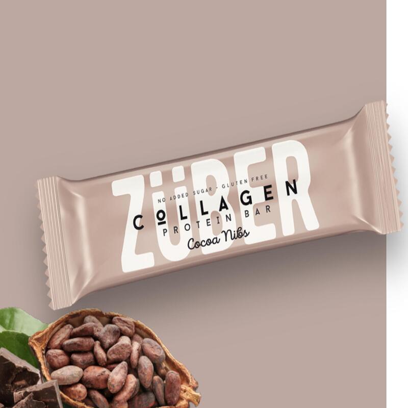Züber Kakao Çekirdekli Kolajen Bar