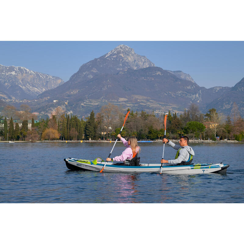 CANOE KAYAK GONFLABLE BREEZE HAUTE PRESSION 2 PLACES TAHE