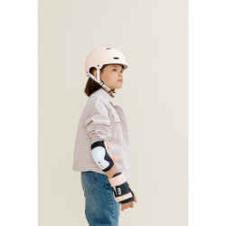 Kids' Set of Inline Skate Scooter Skateboard Protectors Play - Bridal Pink