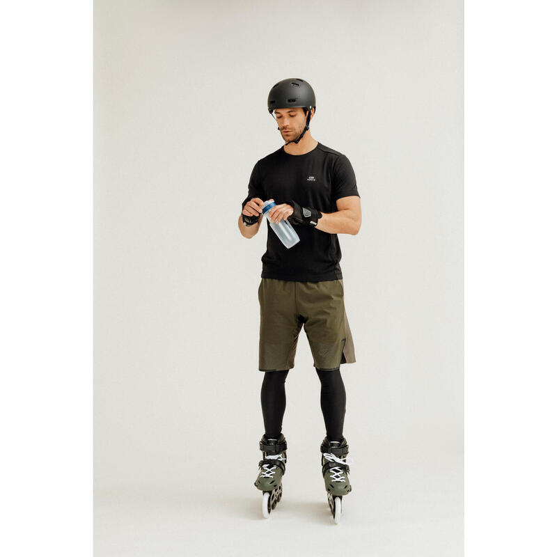 Freeride skates voor volwassenen MF900 kaki