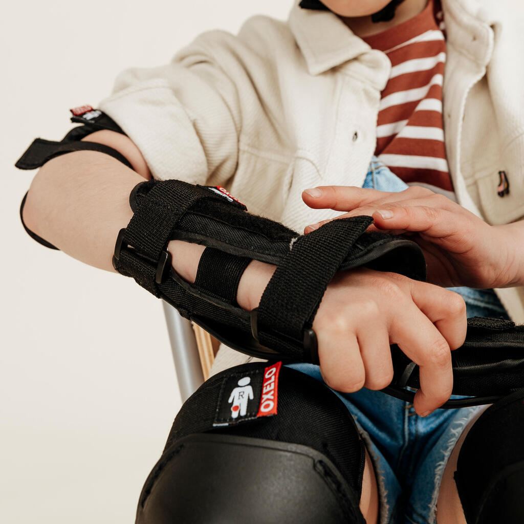 Kids' Skating Protective Gear - 3-Piece Set - 100 Series