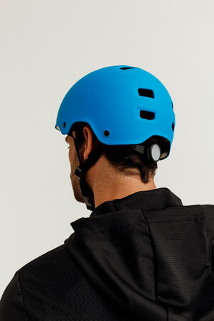 Adjustable Inline Skating, Skateboarding, Scootering Helmet - MF 500 Blue