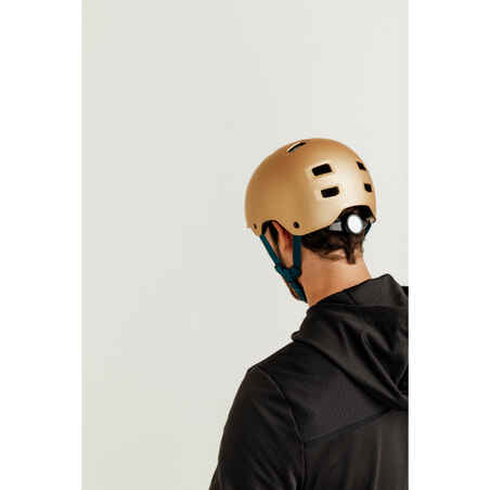 Inline Skating Skateboarding Scootering Helmet MF540 - Urban Gold