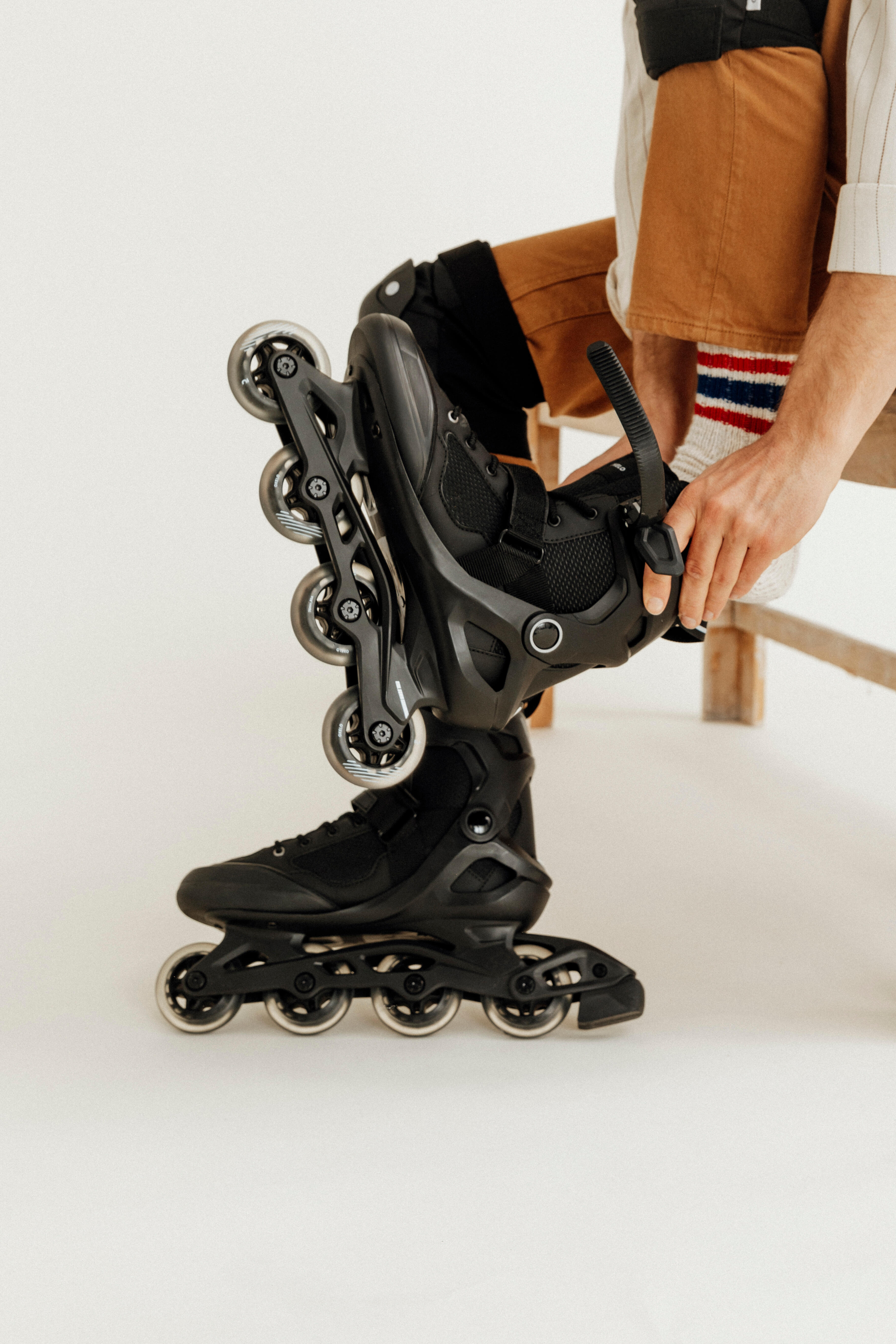 In-line Skates - Fit 100 Black - OXELO