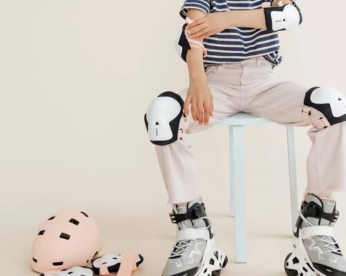 Vollständiger Schutz auf Roller und Skates: Wie schützt man sein Kind?