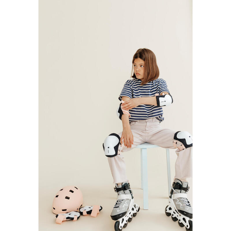 Vollständiger Schutz auf Roller und Skates: Wie schützt man sein Kind?