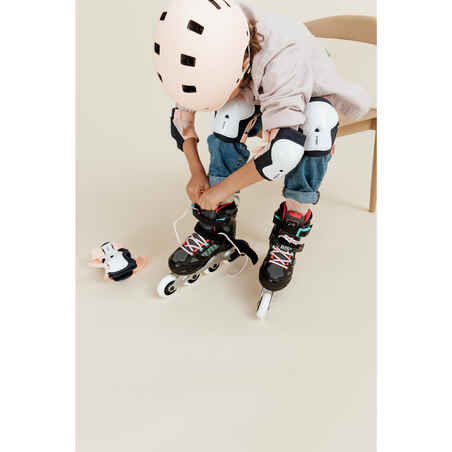 Inline Skates Inliner FIT 5 Kinder grau/pink