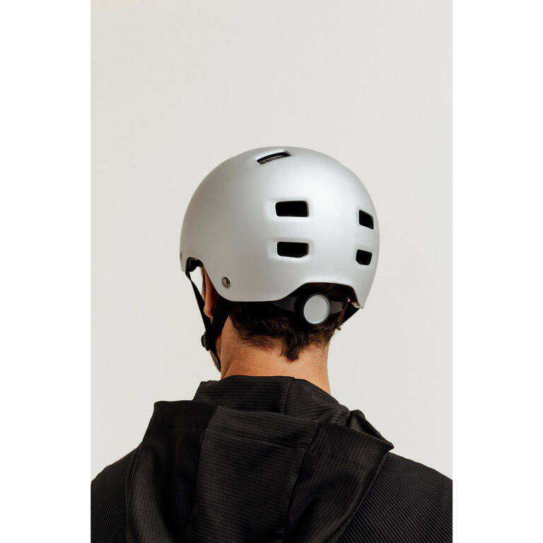 MF500 Inline Skating Skateboarding Scootering Helmet - Grey