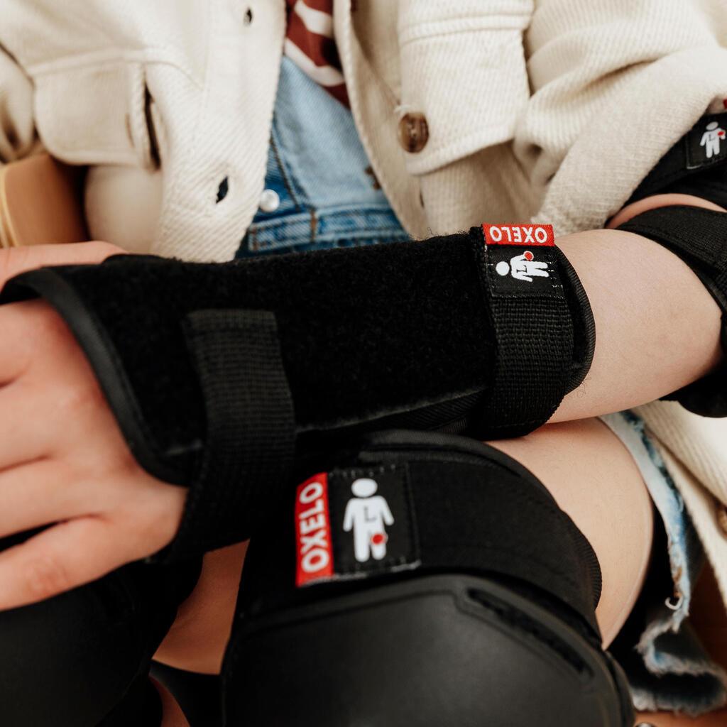 Kids' Skating Protective Gear - 3-Piece Set - 100 Series