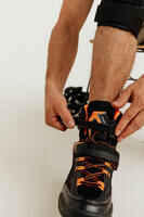 أحذية تزلج FIT500-أسود/برتقالي
