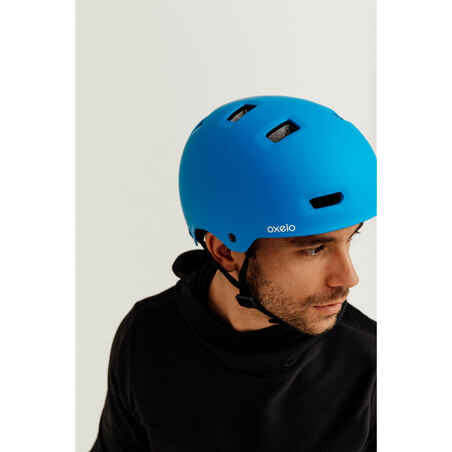 Casco Patinaje Adulto Oxelo MF504 Azul