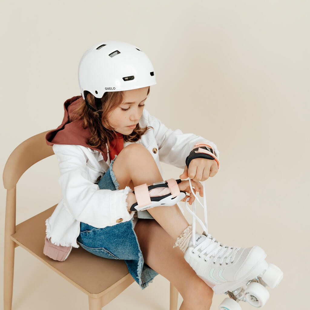 Patines de cuatro ruedas lilas 100