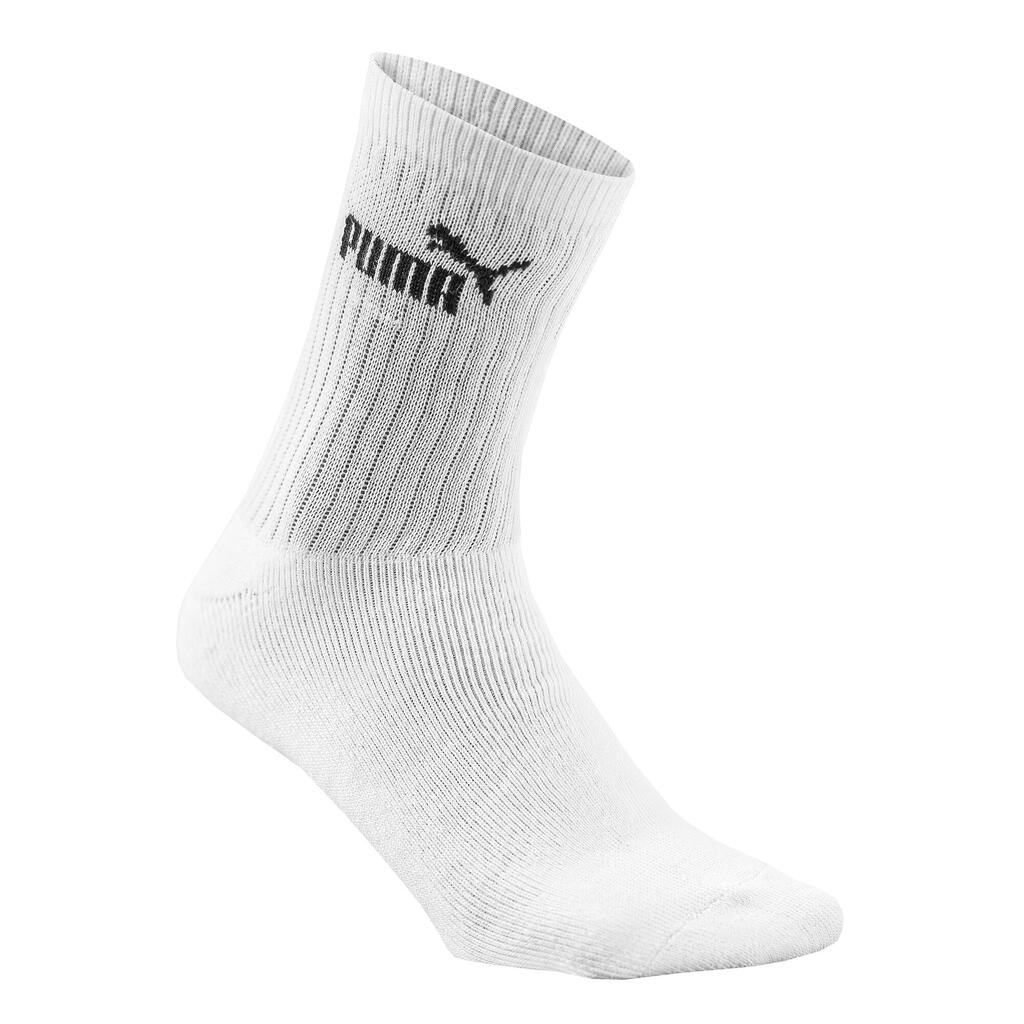 Tennissocken Puma High 3er-Pack schwarz/weiss