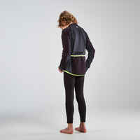 Kids' Cycling Jacket 500 - Black/Yellow