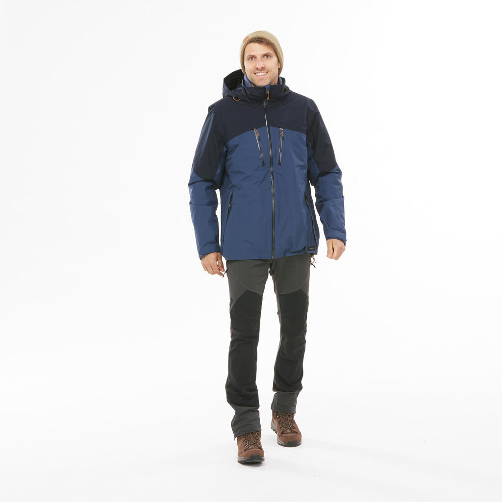 CHAQUETA 3EN1 IMPERMEABLE DE SENDERISMO HOMBRE SH500 MOUNTAIN -10 °C