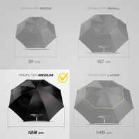 Golf umbrella medium - INESIS ProFilter red
