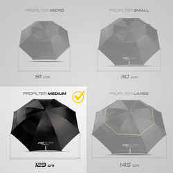 Golf umbrella medium - INESIS ProFilter red