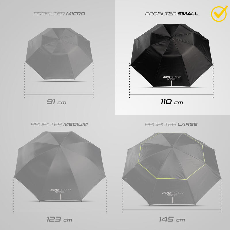 Regenschirm - ProFilter Small dunkelrot