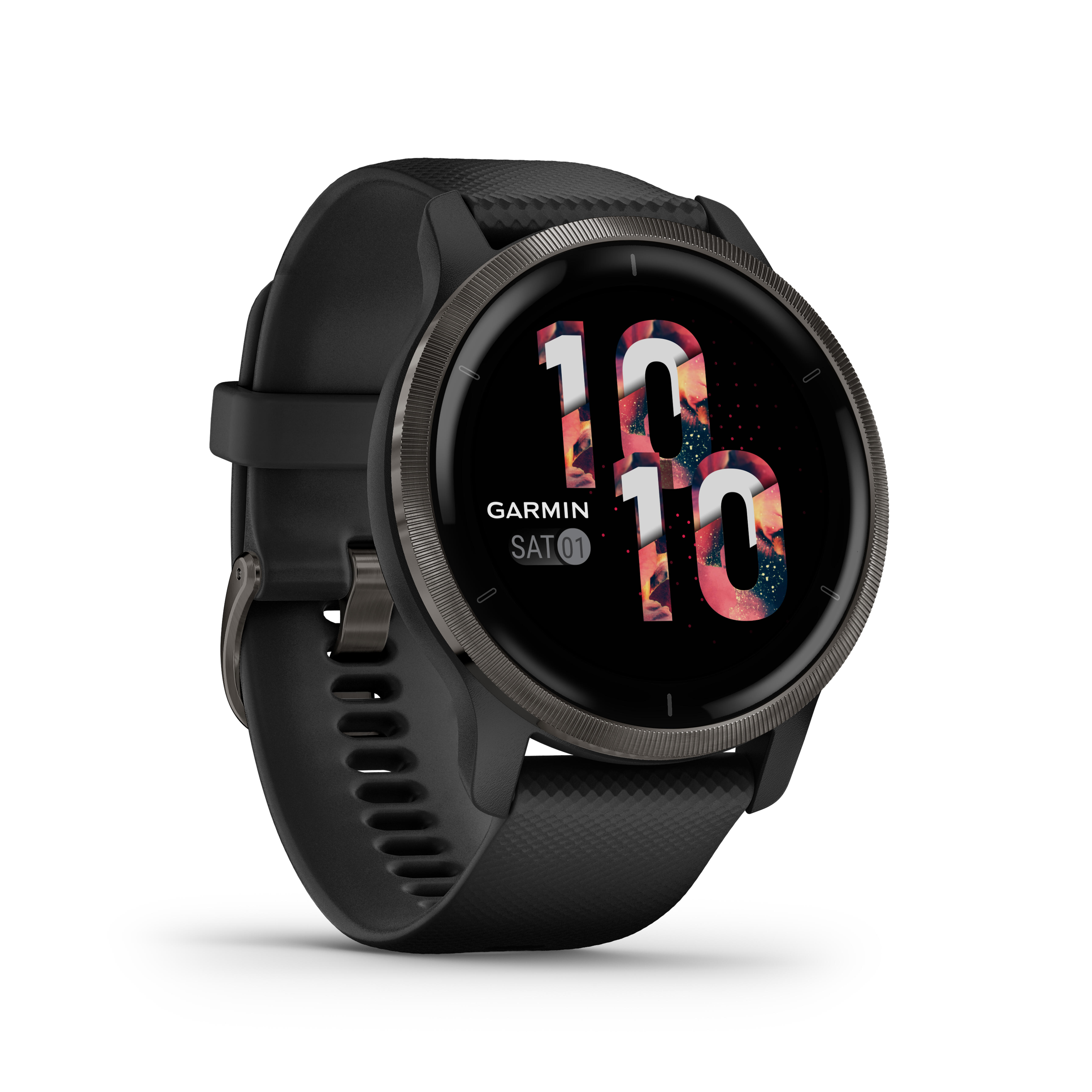 GPS Multi-Sport Smartwatch Venu 2 - Black/Grey - Decathlon
