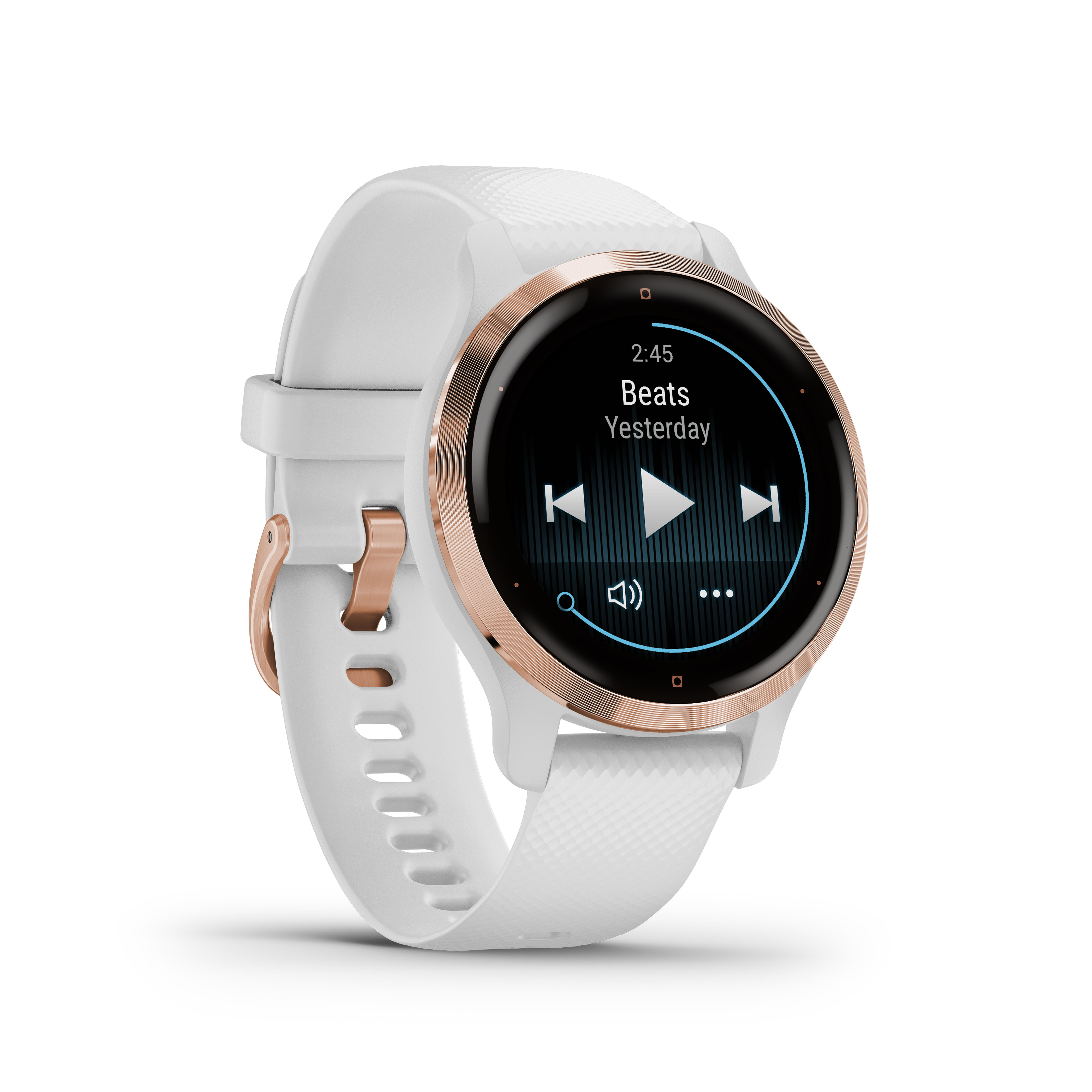 GARMIN VENU 2S MULTISPORTS CONNECTED GPS WATCH - ROSE GOLD WHITE - Decathlon