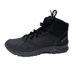Sepatu Bot Pria Country Walking NH100 Mid - Hitam