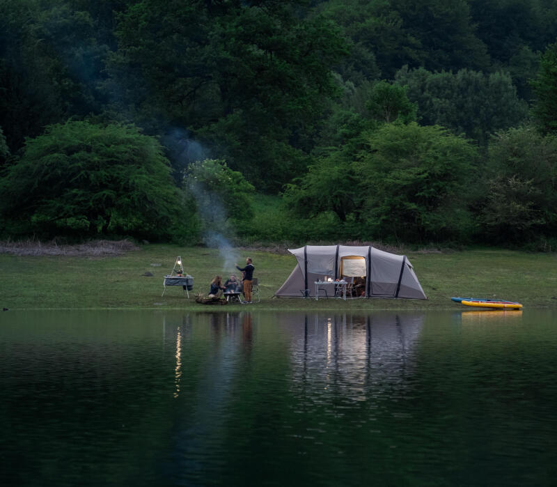 How do I choose the right camping spot for my tent?