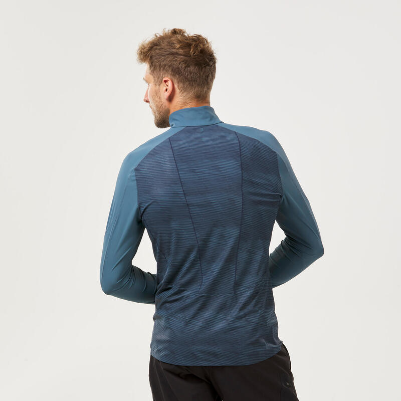 TeeShirt manches longues de randonnée AntiUV homme MH550 QUECHUA