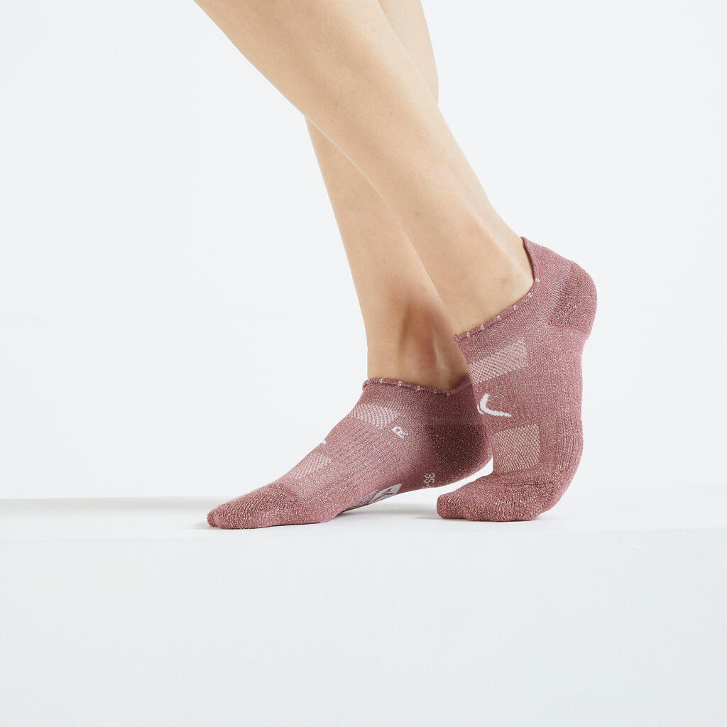 Invisible Fitness Socks - Sparkly