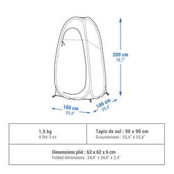 CAMPING SHOWER CUBICLE - 2SECONDS