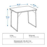 FOLDING CAMPING TABLE – 2 TO 4 PEOPLE