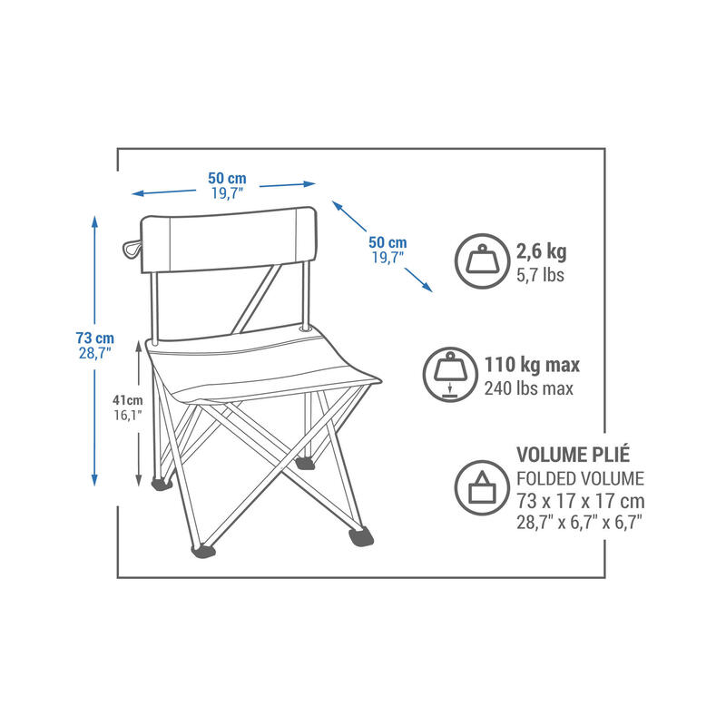 Skládací židle Basic