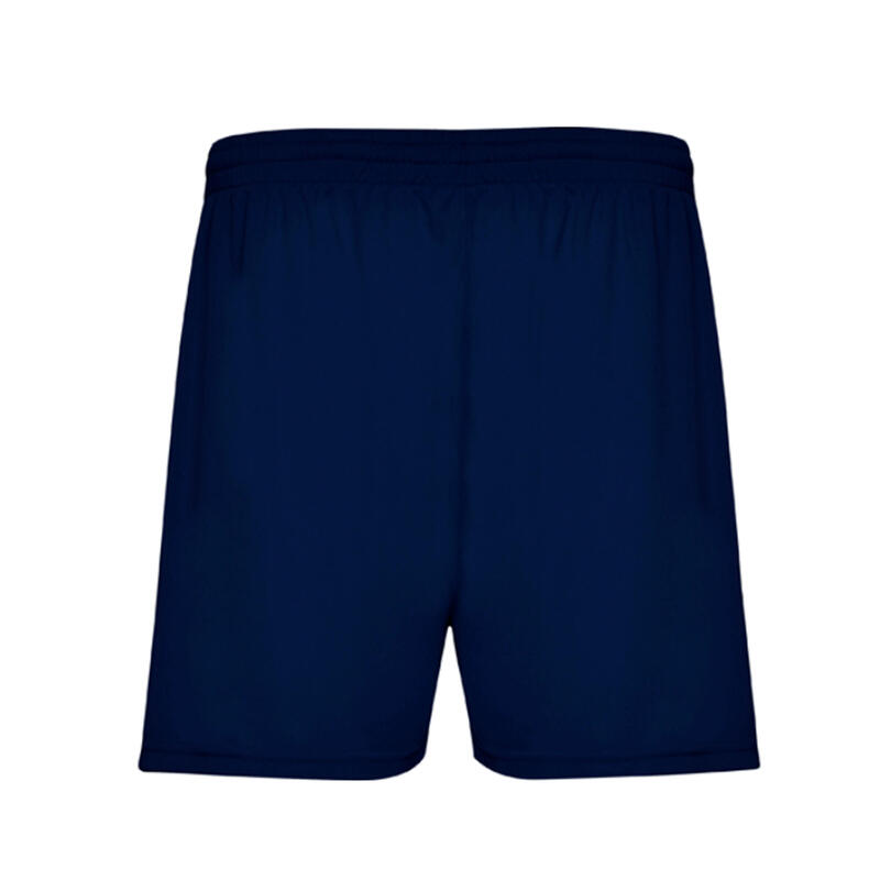 Pantalón corto chándal niña niño Roly Calcio azul marino navy