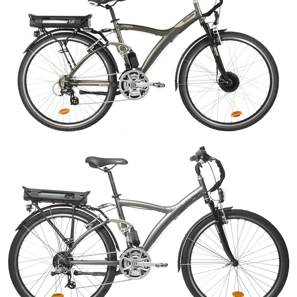 VELO ELECTRIQUE ORIGINAL 700E 36V BEIGE