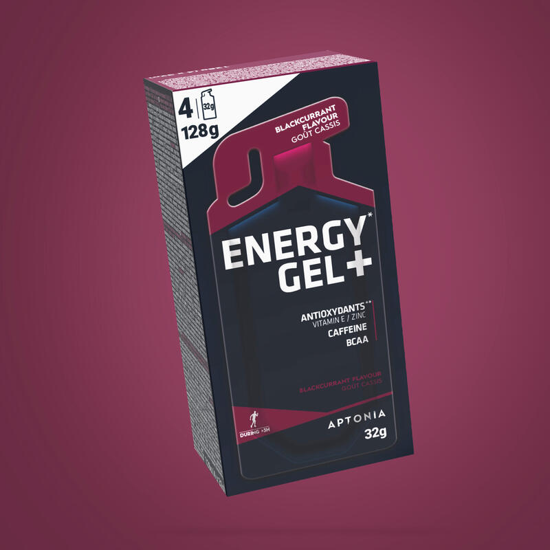 Energetické gely černý rybíz 4 × 32 g 