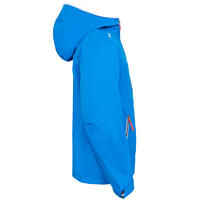 100 Kids' Waterproof Sailing Oilskin - Bright Blue