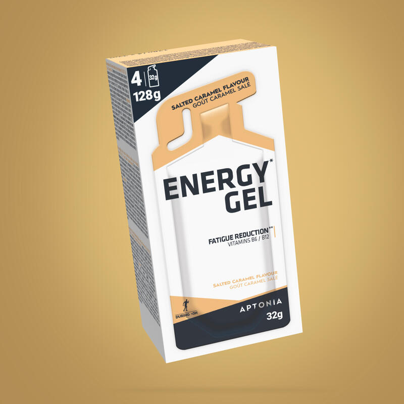 Gel energético ENERGY GEL caramelo de manteiga com sal 4 x 32 g