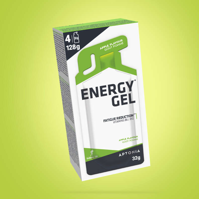 KAKOR, GEL& EFTER Näring och kosttillskott - Energy gel äpple 4x32 g APTONIA - Uthållighet