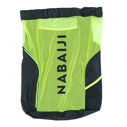 Sac filet natation mesh 900 jaune
