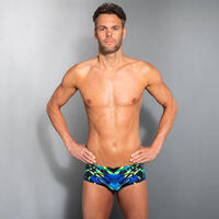 Men's Swimming Bandeau Briefs 900 - Kal Green