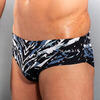 MAILLOT DE BAIN SLIP 900 PRINT HOMME XEN NOIR