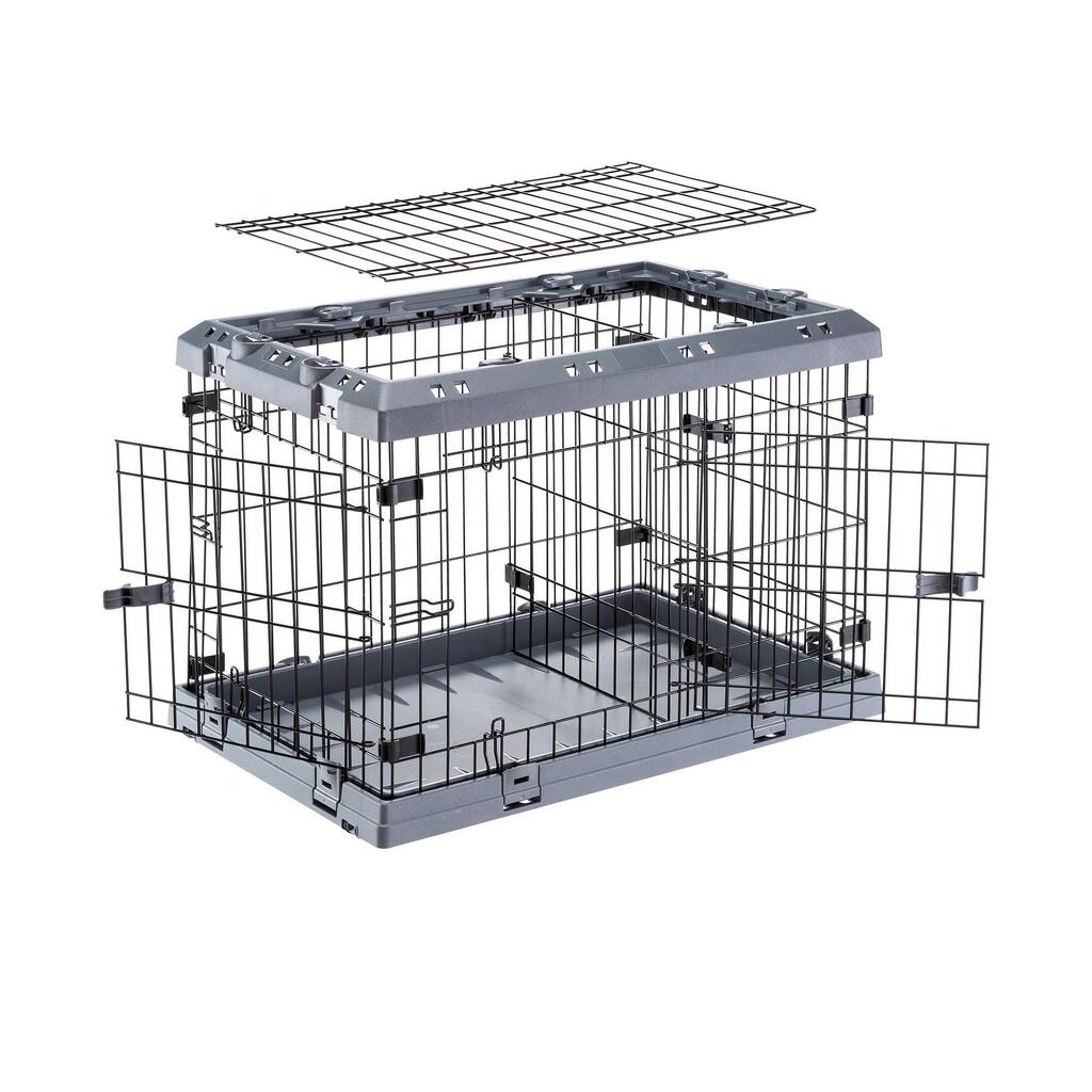 FOLD-DOWN MESH TRANSPORT CARRIER SUPERIOR 75 (M) FOR 1 DOG. 