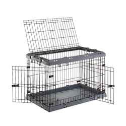 FOLD-DOWN MESH TRANSPORT CARRIER SUPERIOR 90 (M) FOR 1 DOG. 